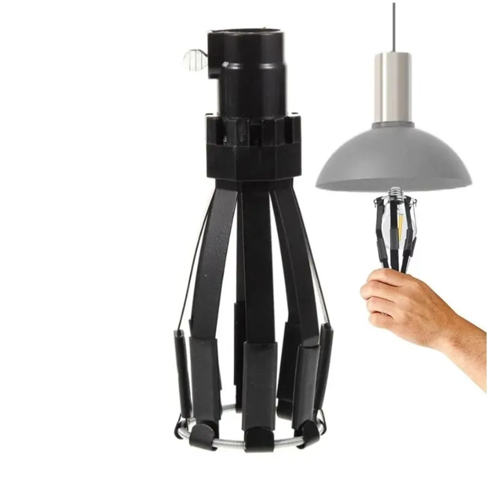 Anti-slip Pads Light Bulb Changing Artifact Labor-saving Professional Lamp Changer Universal Spring Ring Buckle Design