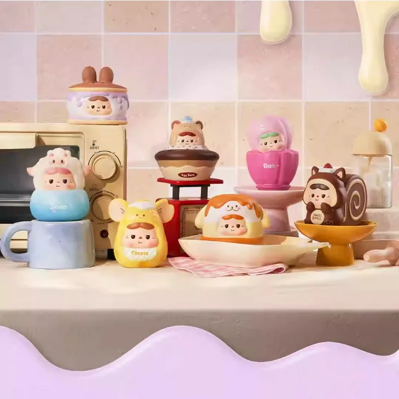 

New Heyone Baobao‘s Seasons Sweet House Squishy Toys Series Blind Box Kawaii Mochi Slow Rebound Dolls Decompress Funny Gifts