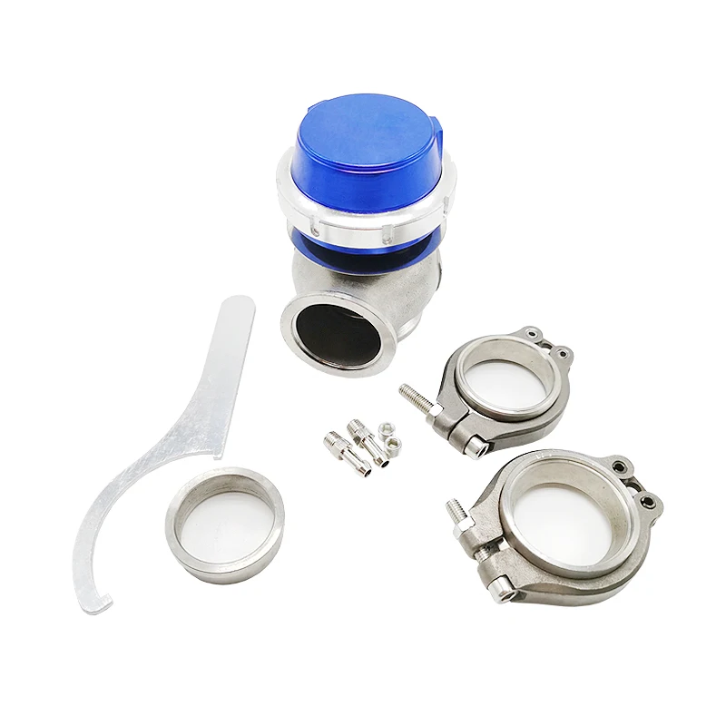 

Universal Wastegate 40mm External Wastegate for All Vehicle Adjust le Pressure with Clamp