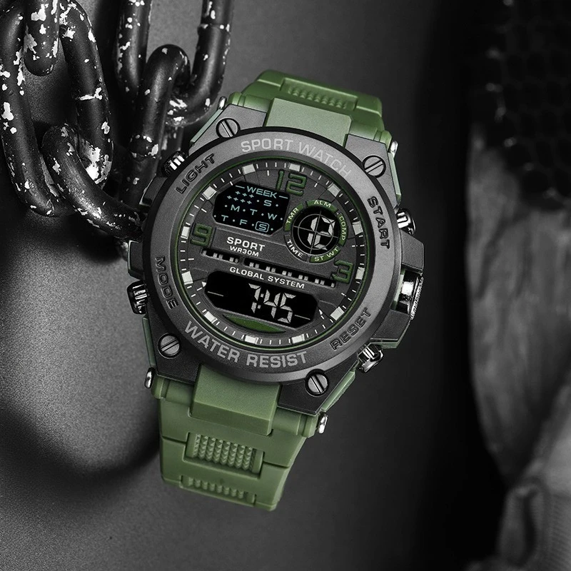New hot selling men's high-end quartz watch, fashionable and simple electronic watch