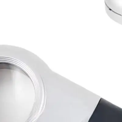 16X Foldable Desktop Magnifier With LED Light 30mm Optical Glass Lens Jewelry Loupe Stand For Reading Inspection Repair Tool