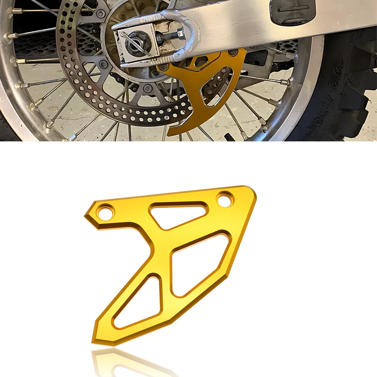 

For Suzuki RM125 250 2004-2008 RMZ 250 450 2004-2020 RMX 450Z 2010-2020 Model Rear Brake Disc And Brake Caliper Guard Protector
