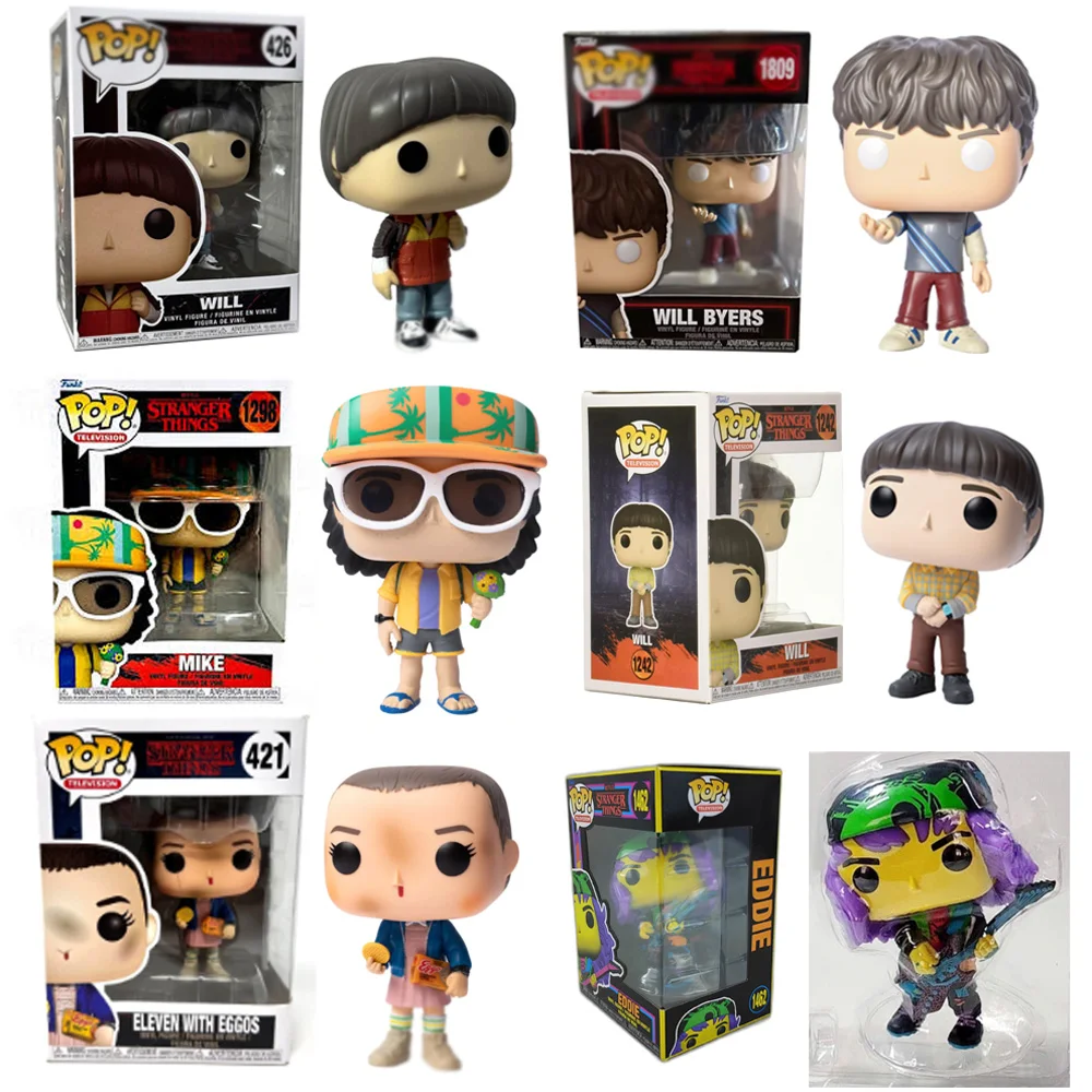 Funkos de la serie televisiva Stranger Things, Will Byers (Mente Colectiva) # Figura de Acción Coleccionable Mike Things 1809 1786, Muñecos de Juguete, Regalo, Decoración, Modelo