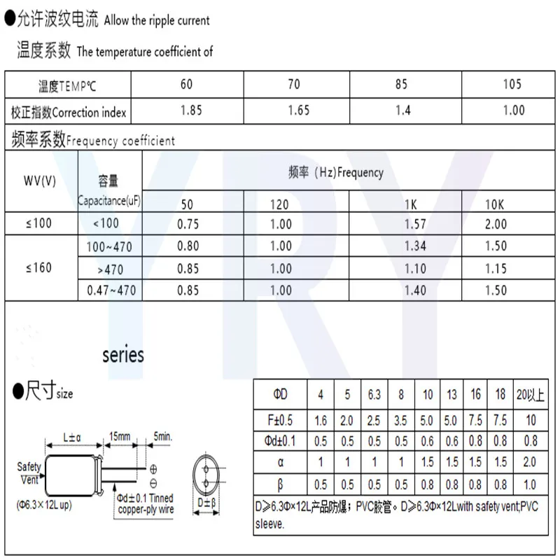 20pcs 16V1000Uf aluminum electrolytic capacitor 8x16 10x17 Long life high frequency low resistance low ripple capacitor