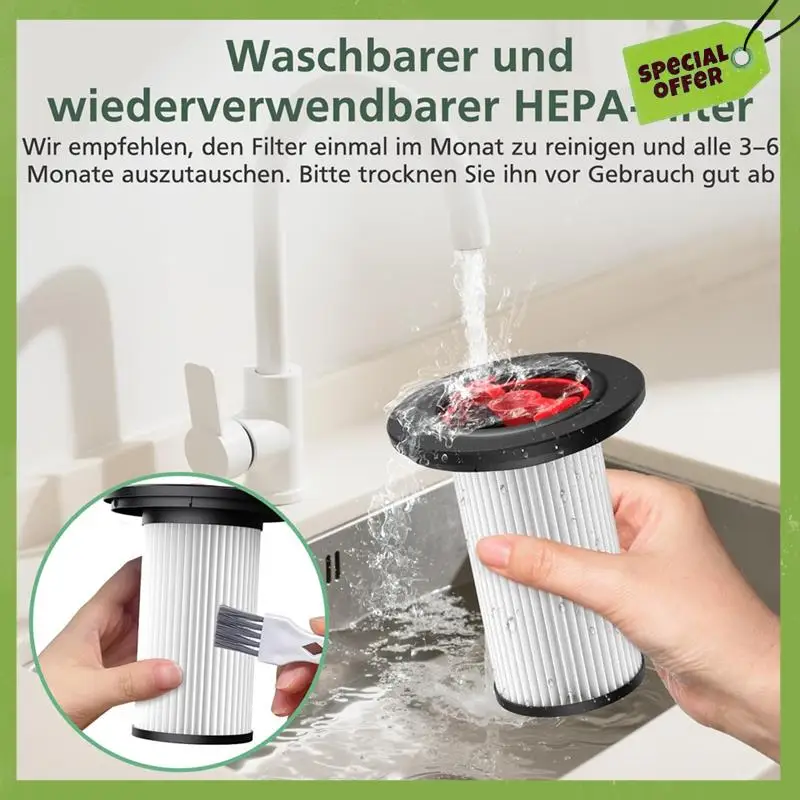 فلتر بديل ABGP للمكانس الكهربائية غير المحدودة من سلسلة Gen2 8، فلتر HEPA للمكانس الكهربائية 12036642