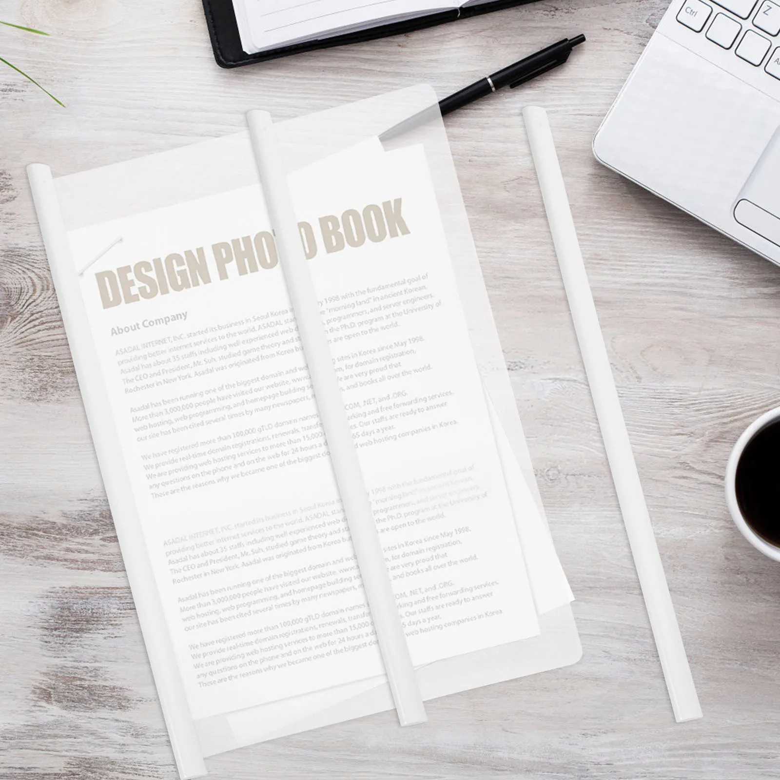 

10Pcs Slide Binders for Book Plastic Slide Binder Clips Binding Bars Report Covers Sliding Bar Secure Page Holder Office School