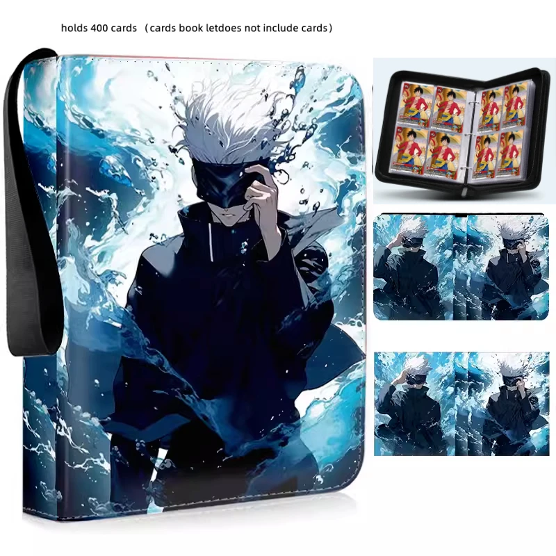 Jujutsu Kaisen Anime Collection Card Album Book Folder Phantom Parade 900pcs Zipper Card Binder Holder Toy Gift