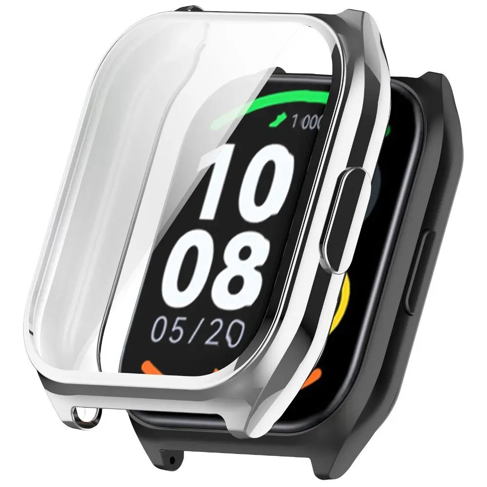 New Full Cover TPU Case Smart Watchband Screen Protector Bumper Accessories Protective Shell for HayLou Watch 2 Pro