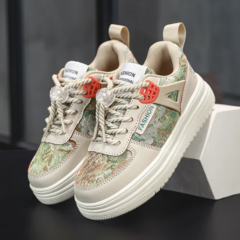 

Parent-child new boy canvas shoes Students children skateboard shoes wear-resistant breathable platform casual shoes