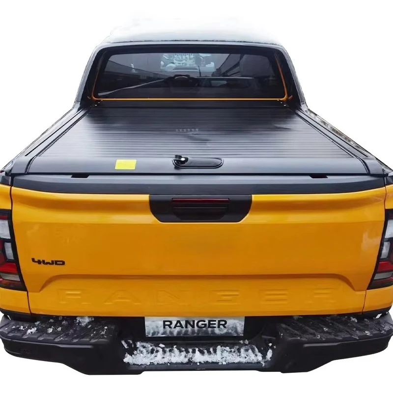 

Aluminum POWER Cannon Tonneau Retractable Roller Lid for tundra 5.7ft 2023 ranger