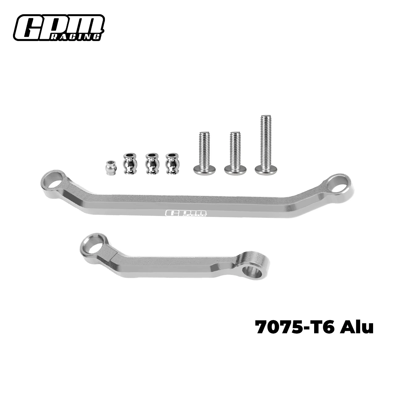 GPM 7075 Alloy Tie Rod Link & Drag Link Set AXIAL 1/30 SCX30 Ford Bronco Jeep