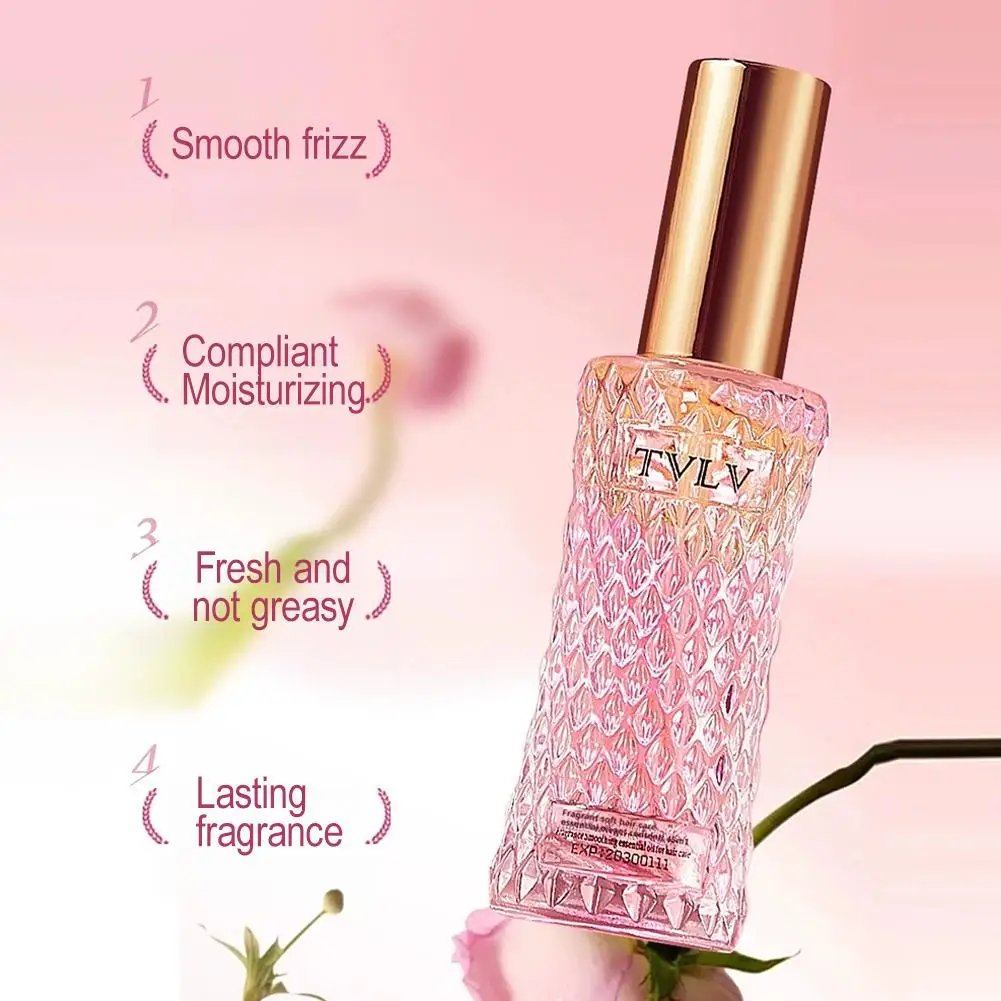 

2 In 1Fragrance Smoothing Hair Care Essential Oil Brightens Spray And Convenient, Is Fragrant Lasting J9K2