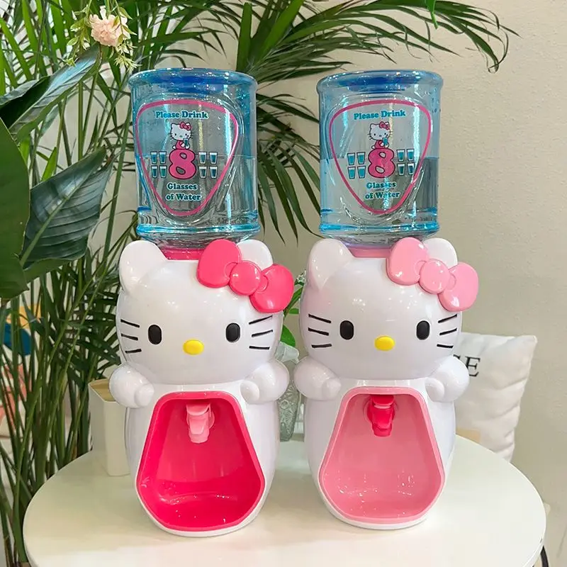 Kawaii Sanrio My Melody Mini Water Dispenser Desktop Birthday Gift for Home Dorm Office Cute Anime Cartoon Holiday Toys view 5