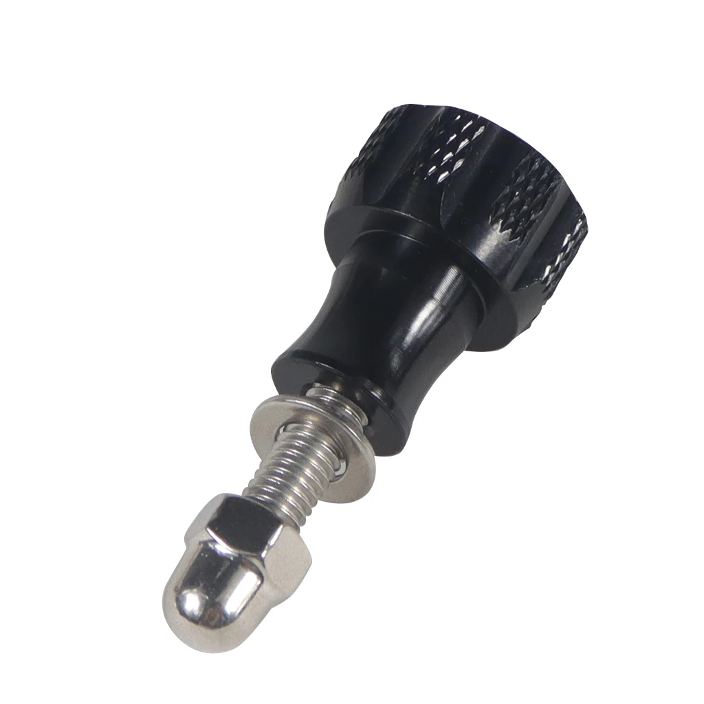 10 Stück Aluminium-Daumenknopf-Schrauben für GoPro-Zubehör, Einbeinstativ, Haltegriff, Stick-Montage, M5, kurze lange Stativ-Adapterschraube – Detail 21