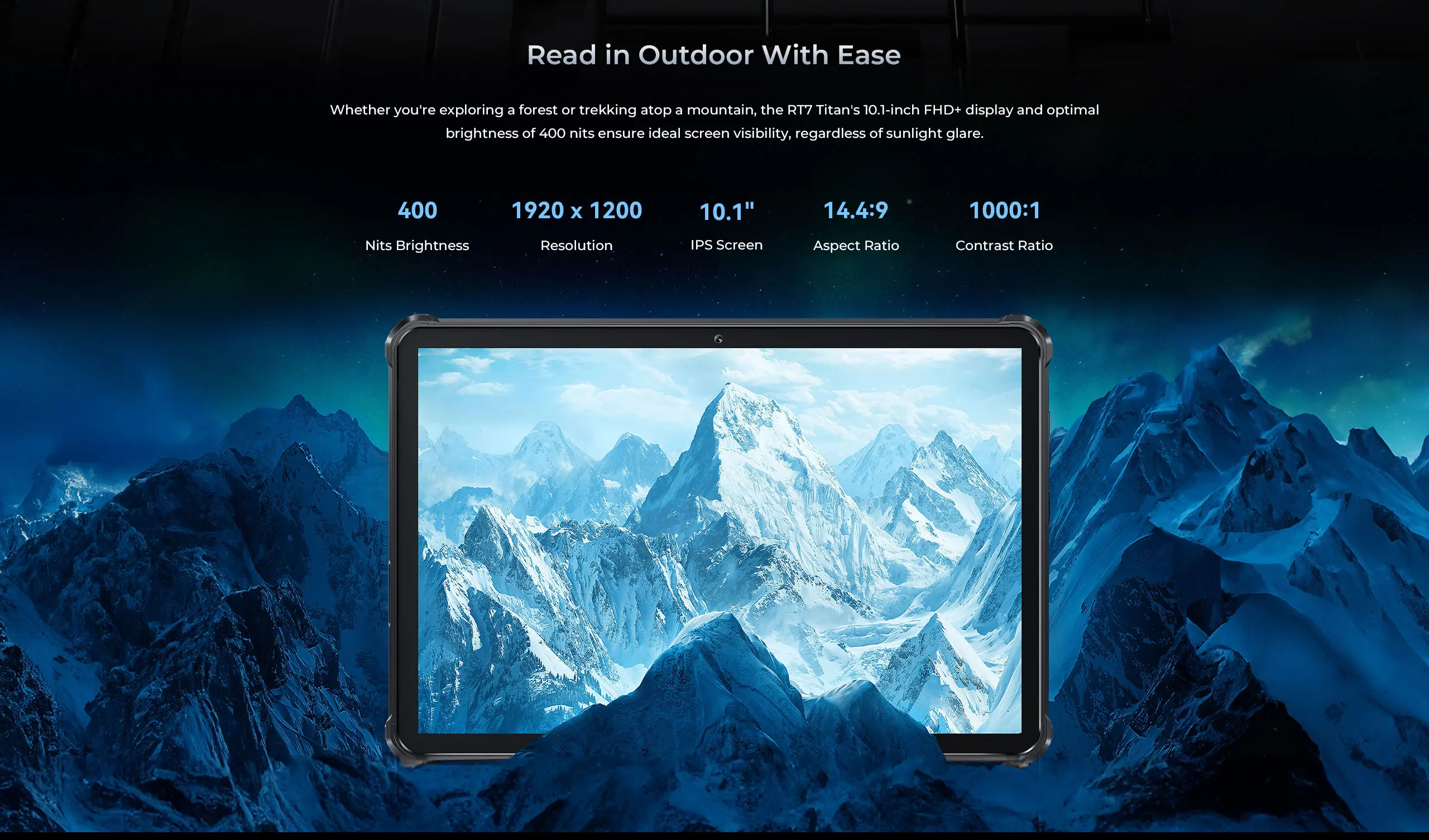 Oukitel RT7 5G TITAN Rugged Tablet 10.1" FHD+ 32000mAh 12GB+512GB Android 13 Tablet MTK Dimensity 720 48MP+20MP Tablets PC