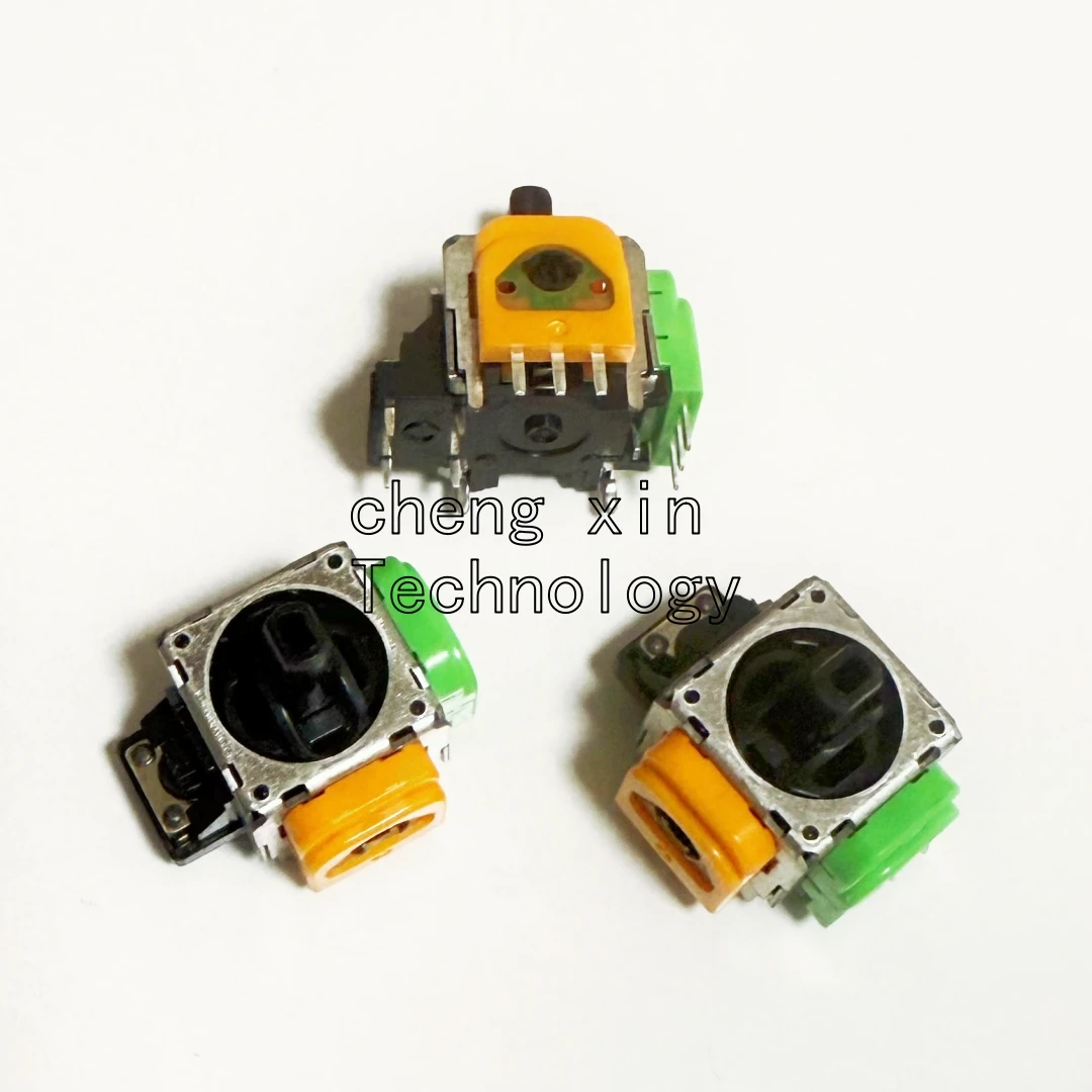 

30pcs PS5 Hall rocker Upgraded Version For Hall Effect Joystick Module Controller PS4 anti-drift XBOX ONE rocker yellow greener