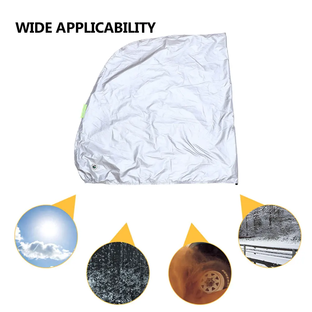 

Motorcycle Cover Waterproof Dustproof Breathable Soft Reusable Protects UV Sun Droppings Fits All Motorcycles Bike