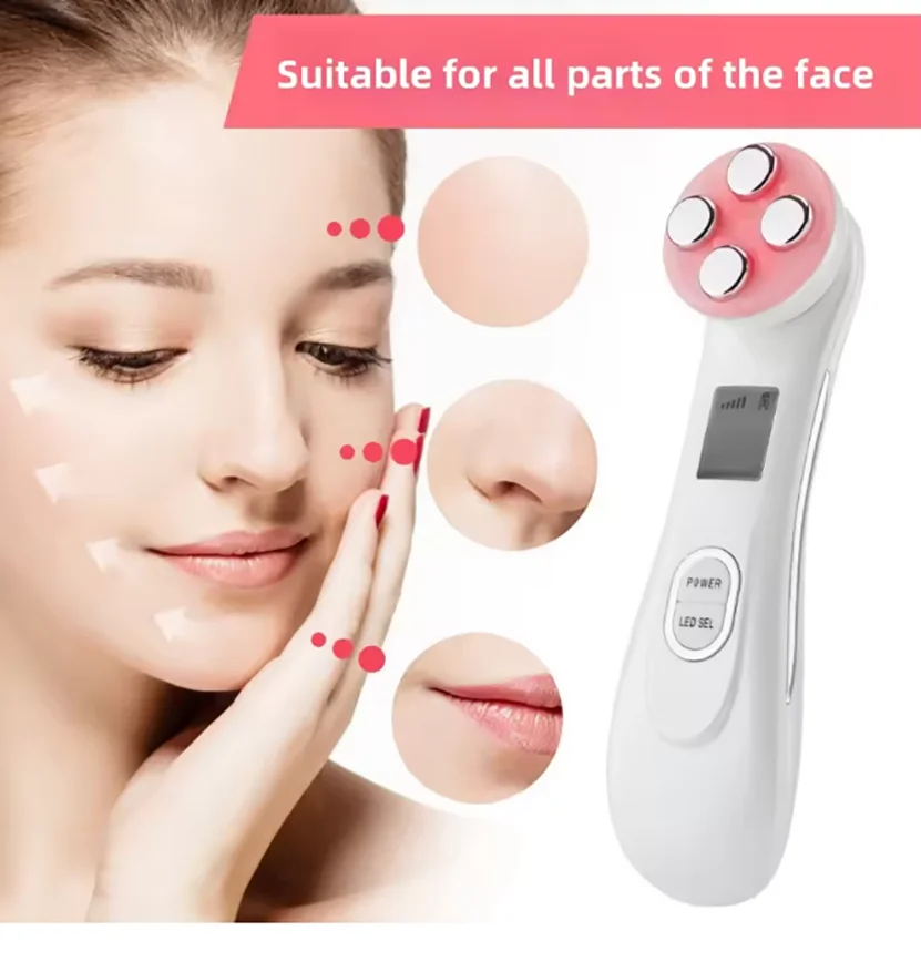 

2026 Mini for Face Skin LED Rejuvenation Wand Face Skin Care Massage Beauty Device,Facial Beauty Massager Rechargeable