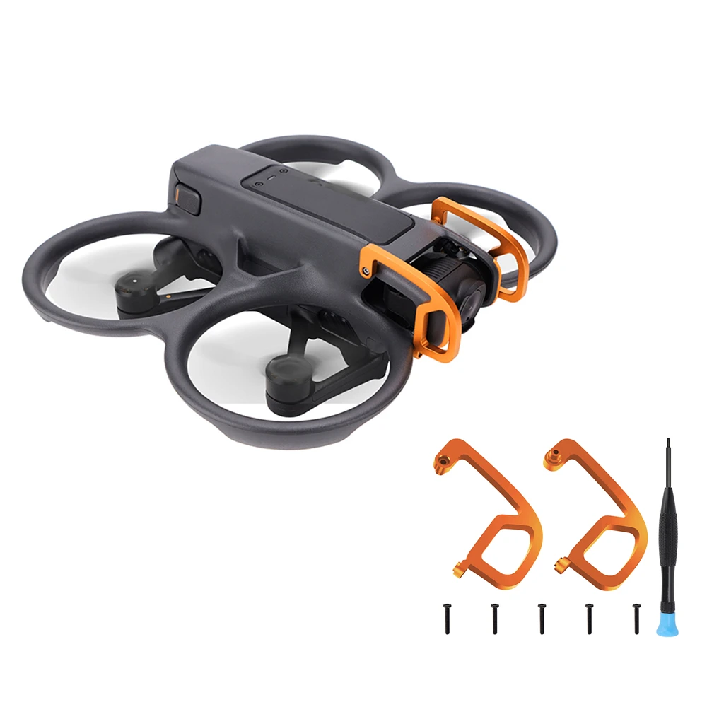 

Suitable For Dji Avata 2 Lens Safety Bumper Anti-Collision Aluminum Alloy Accessories