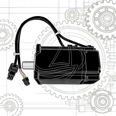 

C20604RS Disassembled Servo Motor 400W Not Brand New Test OK