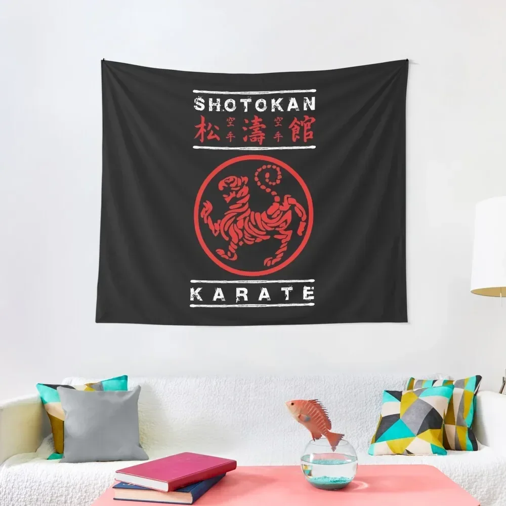 

Shotokan Karate (white text) Tapestry Aesthetic Room Decor Korean Wall Hanging Wall Tapestry