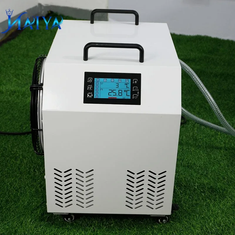 XMSJ 2024 Portable Ice Bath Smart Water Chiller Heater Athlete Fitness Recovery Ozone Cycle Use Water Cooled Cold Plunge Chiller