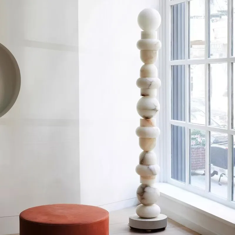 Modern Simple Marble Art Light Villa Living Room Nordic Style Lampshade Simple Function AC/Light Emitting Diode/Bulb Bedroom