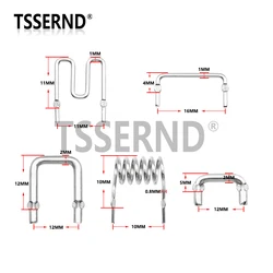 10pcs Constantan resistance sampling resistor 0.001R ~ 0.1R pitch 10mm 12.5mm 15mm 20mm 1mR ~ 100mR 10mR 5mR 0.005R 0.02R