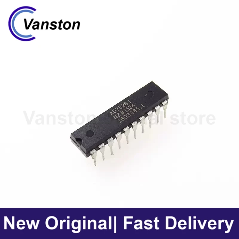 1pcs AD7528JNZ AD7528JN AD7528 DIP20 Direct Insert Digital-to-Analog Converter Chip New and Original