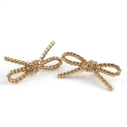 1pcs Metal Charms Bowknot Buckle Clasp Shoes Hat Bag Handbag Shoulder Bag Purse DIY Fashion Hardware Accessories