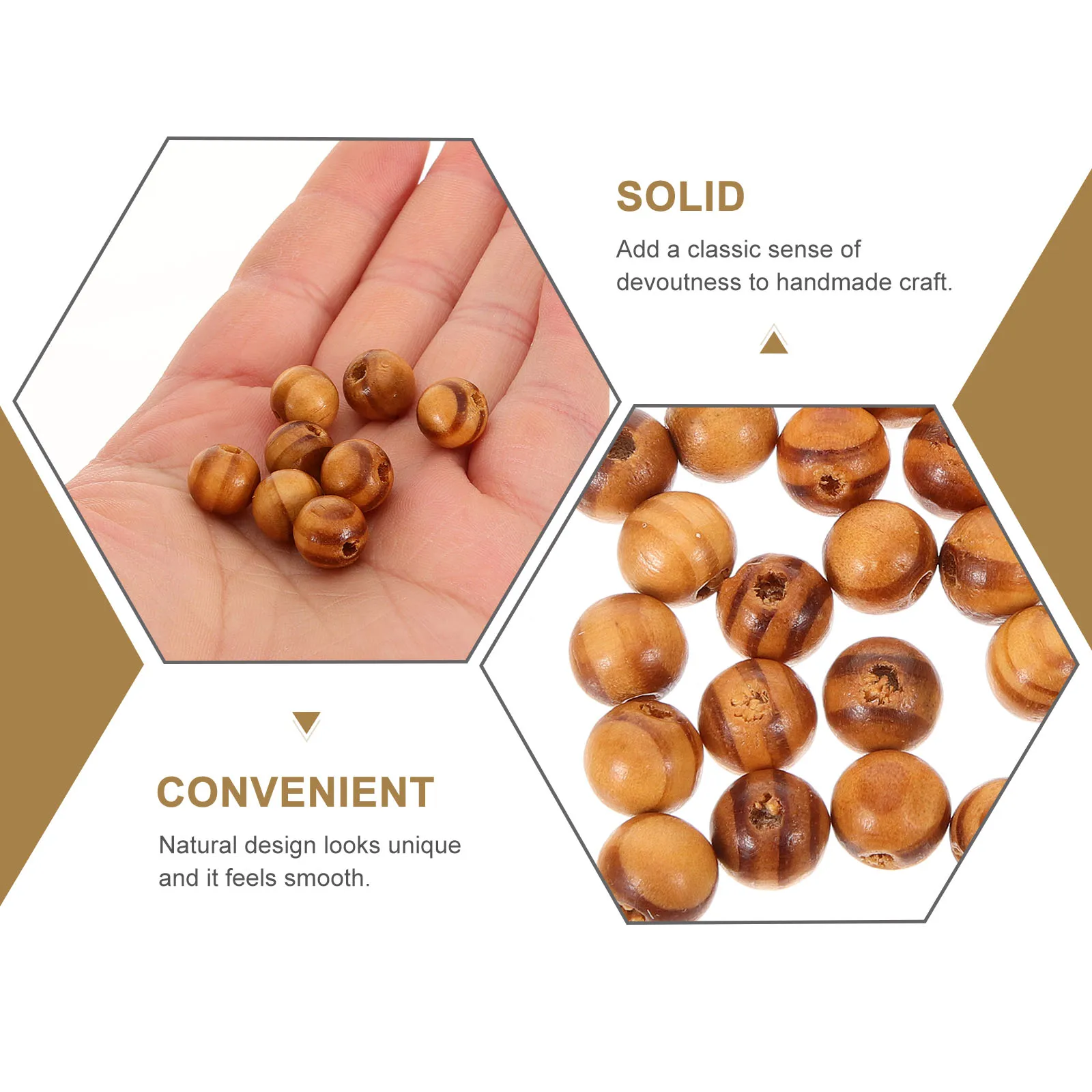 100 قطعة من خرز الأرز المصنوع يدويًا للأطفال إكسسوارات خشبية لوازم المجوهرات سوار إكسسوارات مستديرة فضفاضة