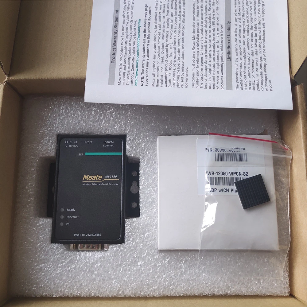MGate MB3180 For MOXA 1-port standard Modbus gateway MGate