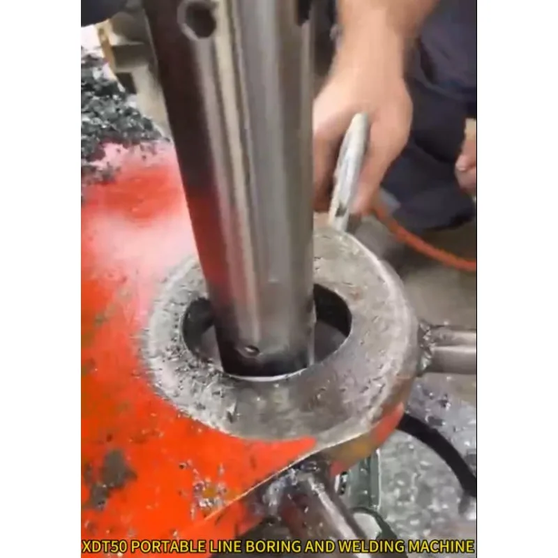 Portable XDT40 Line Boring Machine with Automatic Features Engine Motor Bearing Pump-Vertical Type Core Components Included
