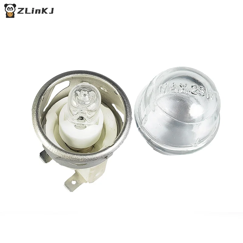 ▶ 1개 25W/40W E14 오븐 전구 220-240V 안전 할로겐 오븐 램프 고온 500도 ℃   내열성 건조기 전자레인지 전구 썸네일 6