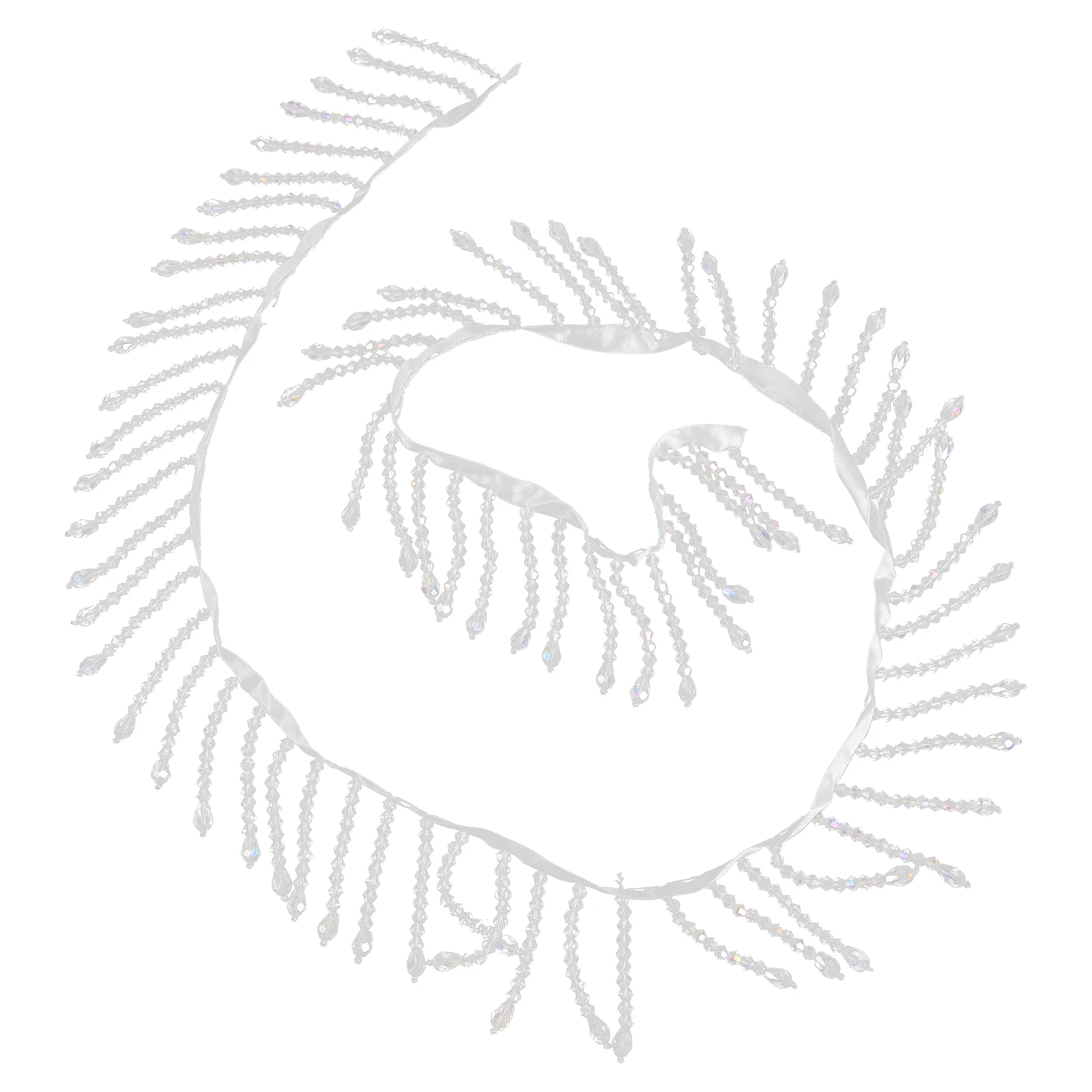 

90cm Black Tassel Clothing Trim For Diy Fringe Sewing Crafts Beaded Fringe DIY Clothing Accessories Trim 1 Yard Cost Effective