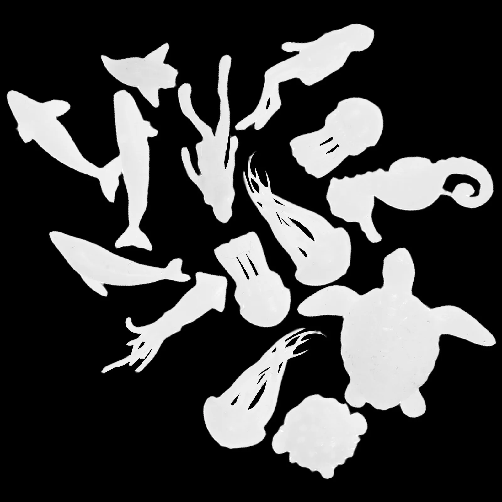 

1Set 3D Printed Plastic Necklace Earring Molds Creative DIY Jewelry Molds Crystal Filling Unique Handicraft Making Tools