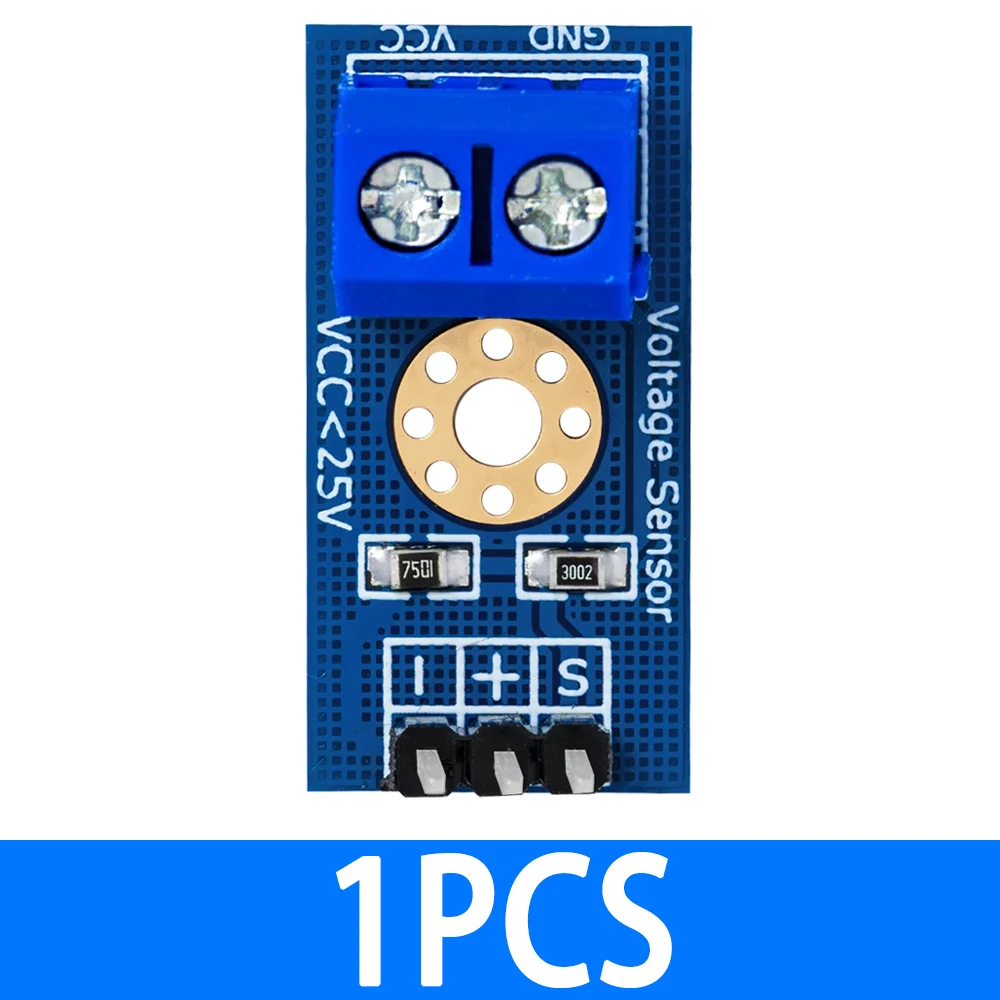 1PCS/5PCS   Smart Electronics DC 0-25V Standard Voltage Sensor Module Test Electronic Bricks Smart Robot for arduino Diy Kit