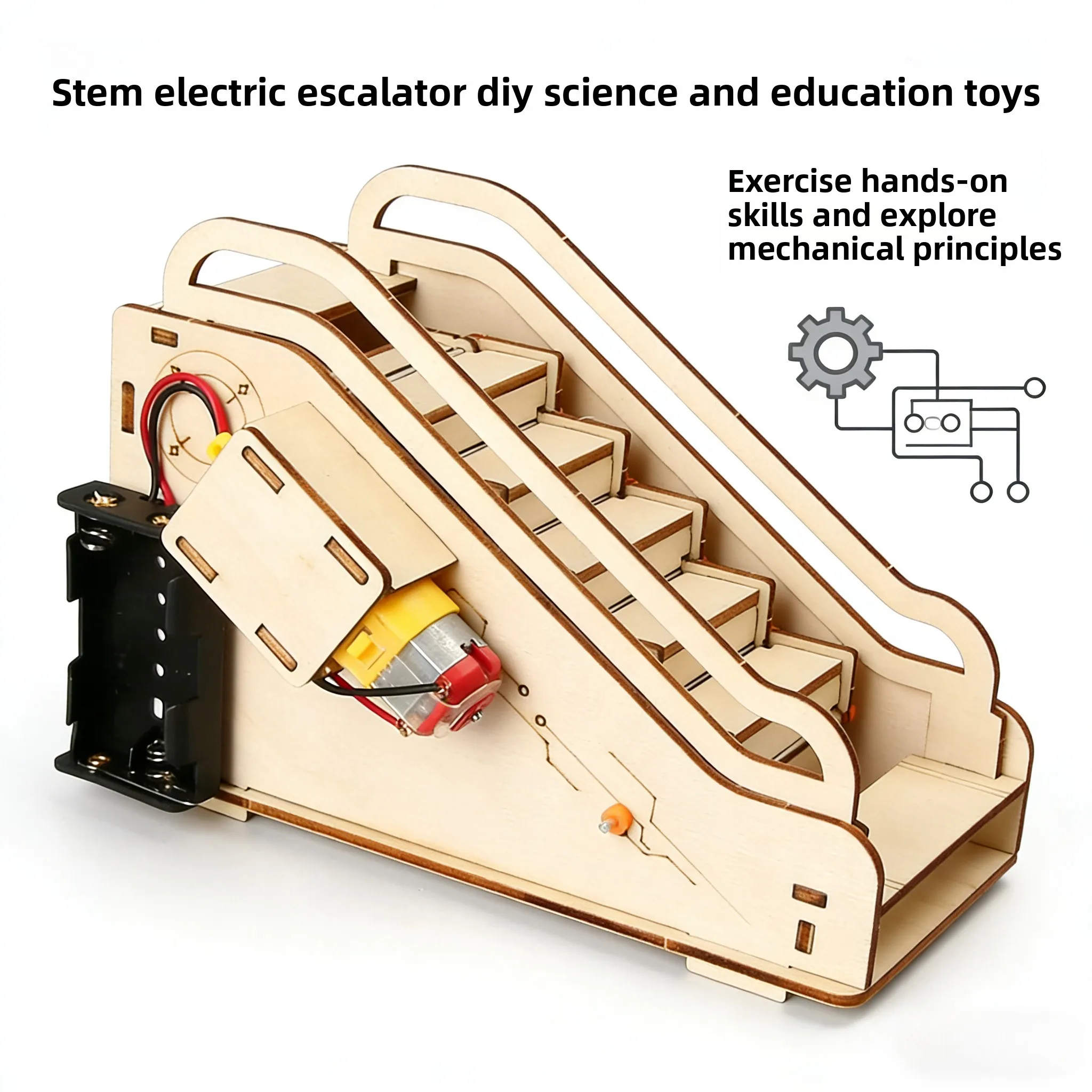 Science Diy Model - Modelo de Experimento Científico, Kit Mecânico