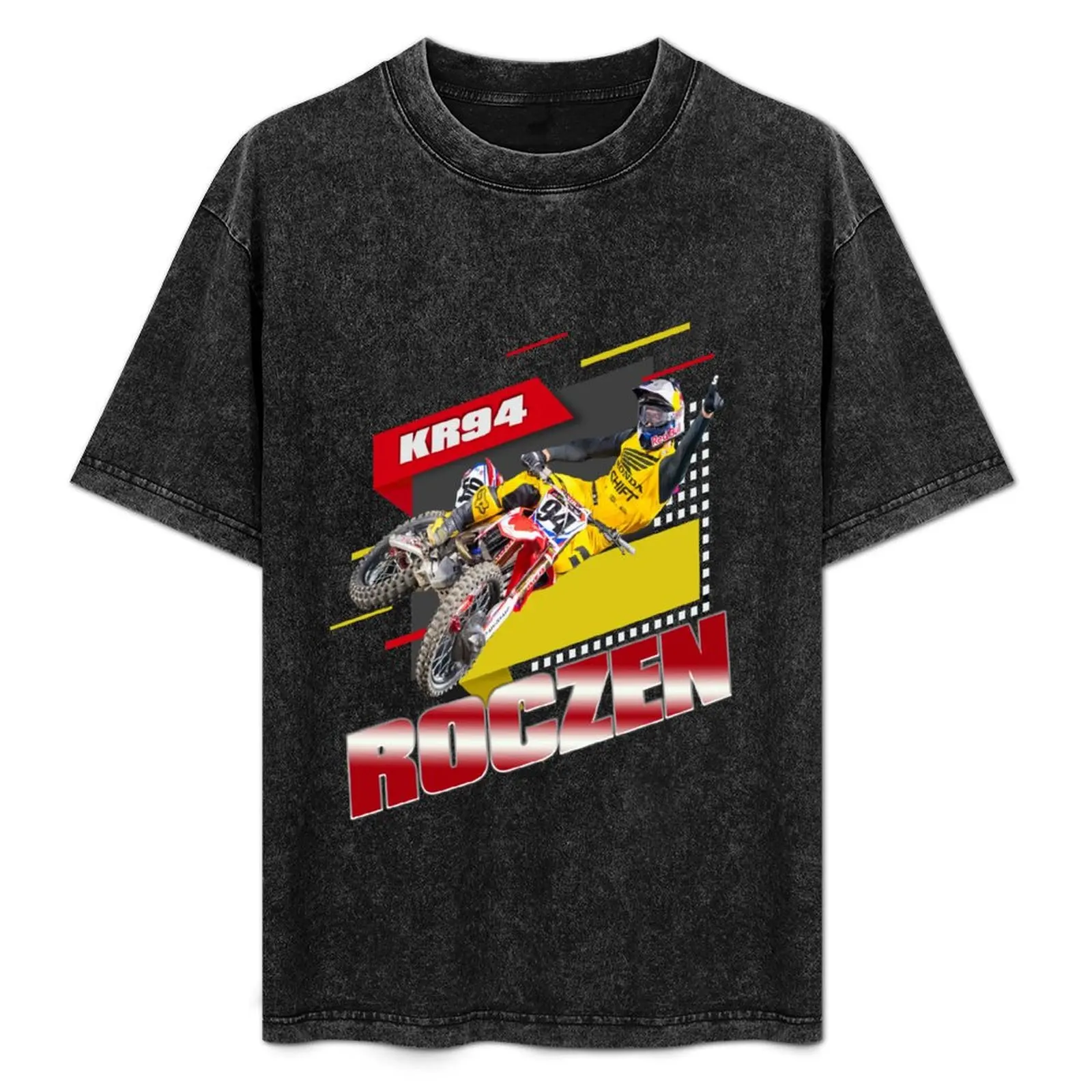 

Ken Roczen 94 Motocross and Supercross #94 Kroc KR94 Fan Design T-Shirt Casual Breathable Short Sleeve Top