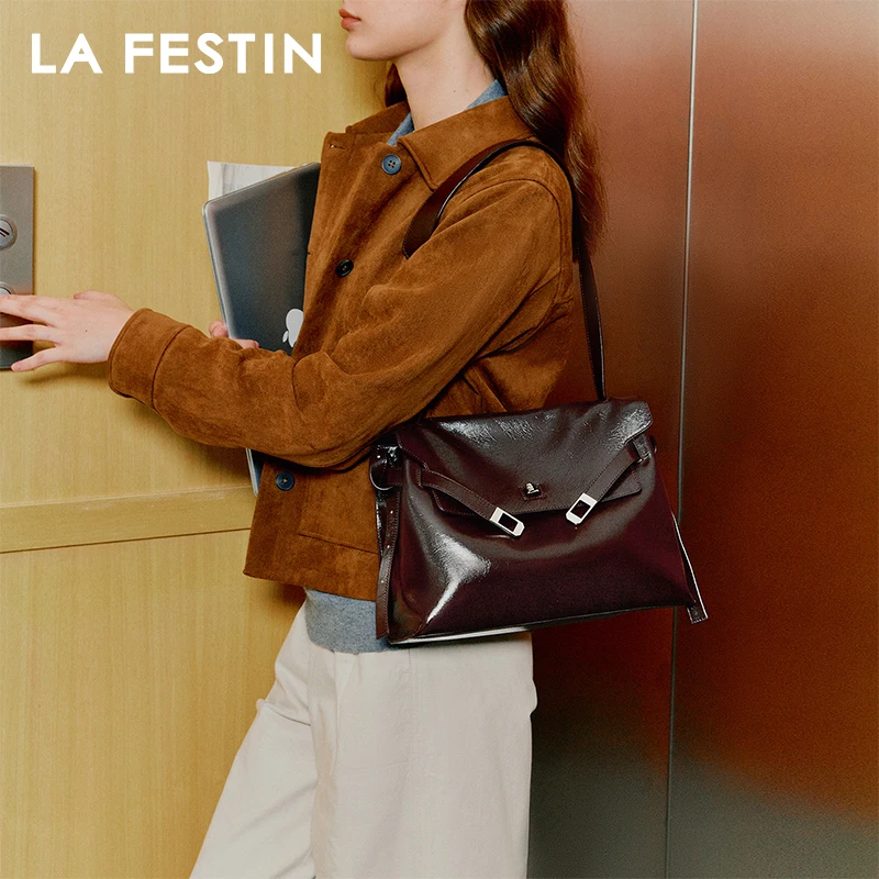 

LA FESTIN Original Shoulder Bag 2025 New Trend Large Handbag Designer Luxury Bag Crossbody Bag Fashion Tote Bags for Women