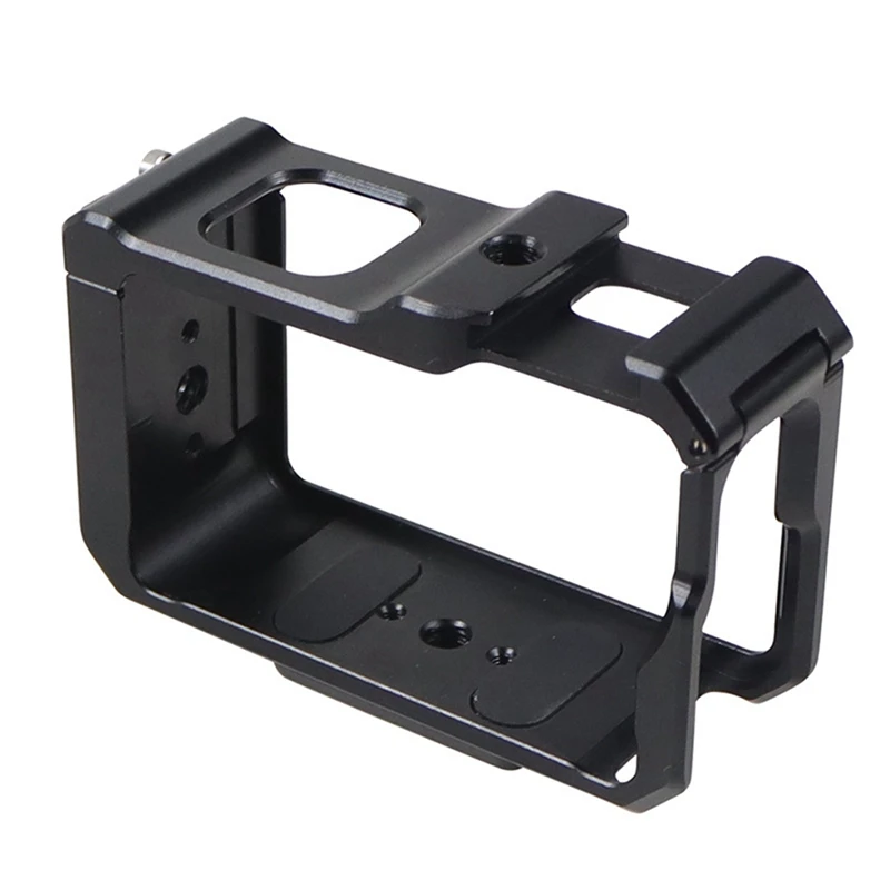 3 Flash Mounted Top Cage Sports Camera Aluminum Alloy Protective Frame Plus Housing Protective Case Easy Install Easy To Use