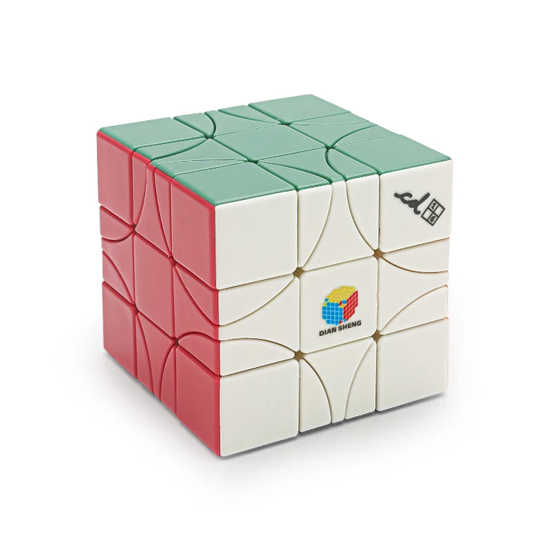 

DianSheng Cornor Turning 3x3 Ball Core Волшебный куб странной формы Скоростной куб Профессиональные игрушки-головоломки Детские подарочные игрушки