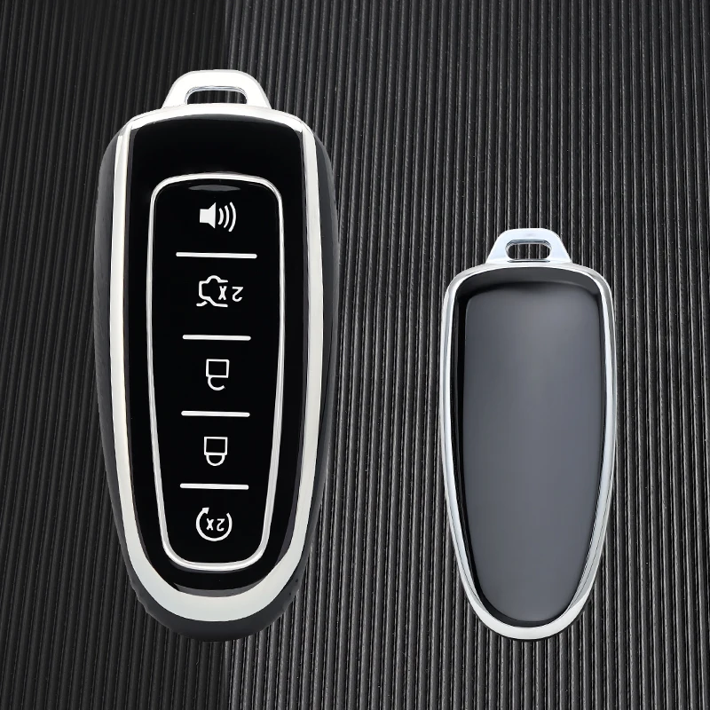 TPU Car Key Case Cover For Ford Edge Escape Expedition Explorer Focus Taurus Flex C-Max For Lincoln MKS MKT MKX MKZ Navigator