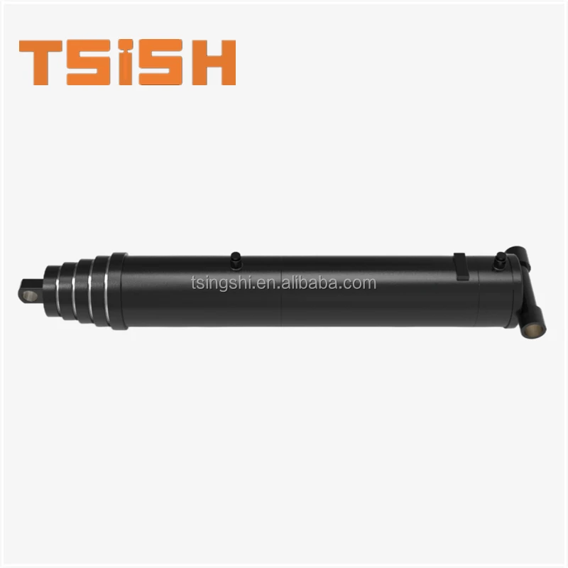 Hyva /custom hoist/ parker type telescopic hydraulic cylinder for dump trailer