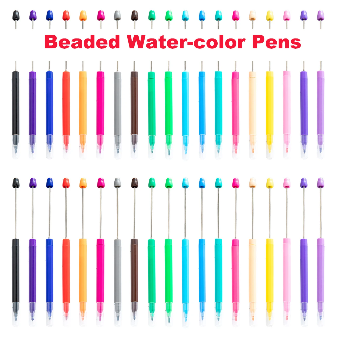 20 stks Graffiti Aquarel Pen Schilderen Pen Markers Tekening Kleurrijke Mark Pen Markeerstift Markeerstiften Schoolbenodigdheden Markeerstift