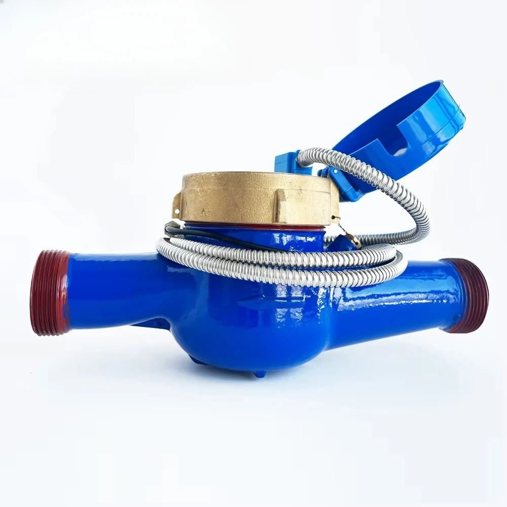 

DN15-DN50 Pulse Output Multi-Jet Water Meter Cast Iron Body Dry Dial Flow Measurement