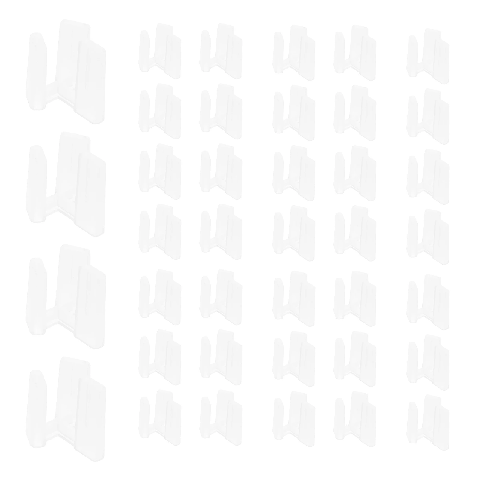 

100pcs Plug Protective Covers Electrical Socket Safety Caps Outlet Dustproof White Plastic For Home Office Use