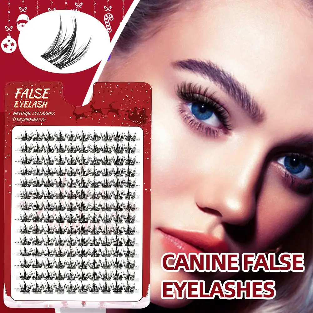 14 صفًا رموش صناعية ذات سعة كبيرة خالية من الغراء رموش ثلاثية الأبعاد لتقوم بها بنفسك رموش مكياج مجموعات تمديد واحدة C3Y6 #5