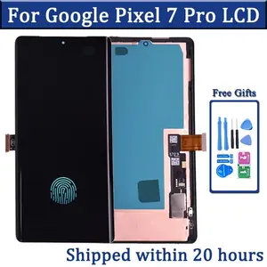 Bilashmart 7 pro 6.7'' AMOLED Google Pixel 7 Pro LCD Display Touch Panel Screen Digitizer Google Pixel 7Pro GP4BC GE2AE GFE4J LCD
