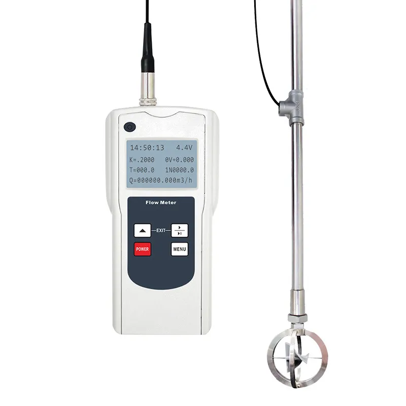 

GYJ-FM210V10 water flow velocity mo nitor (0.01-10.00 m/s range), high-precision flow velocity measuring instrument.